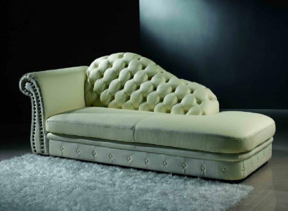 Chaise lounge Chesterfield lounger chaise sofa lounge seat loungers 230cm